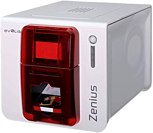 evolis zenius pvc card printer